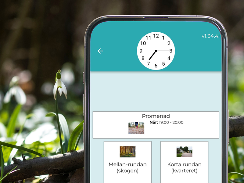 Valbar Aktivitet Prommenad Boet